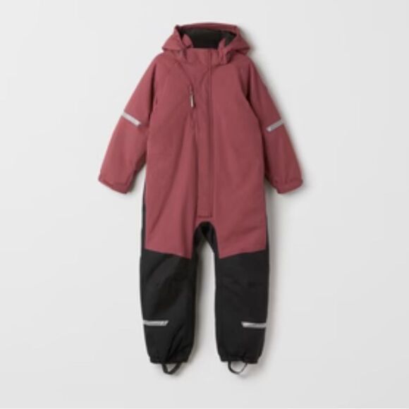 Polarn O Pyret Pink and Black Hooded Snowsuit Sz 110cm (4/5) - Picture 1 of 6